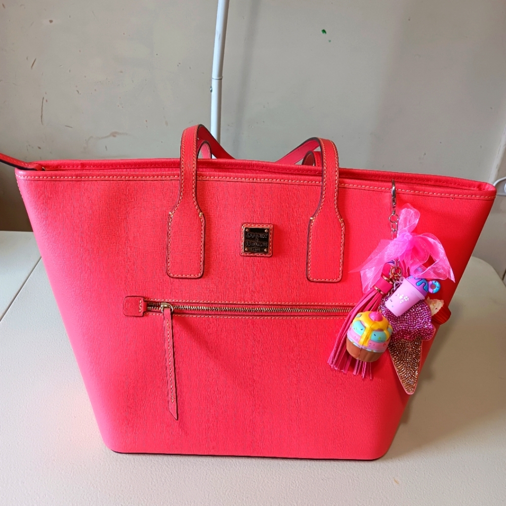Pink Tote Bag